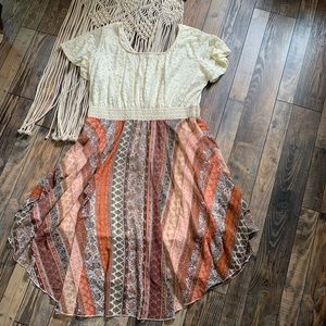 Boho Liberty Love Dress Sz. 3X